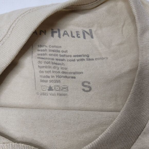 NEW S VAN HALEN 1979 BAND TOUR CONCERT CITIES CITY BACK GRAPHIC TSHIRT SMALL NWT - Picture 4 of 7